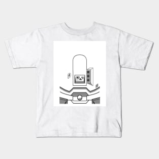 SnowTrooper Armor Graphic Kids T-Shirt